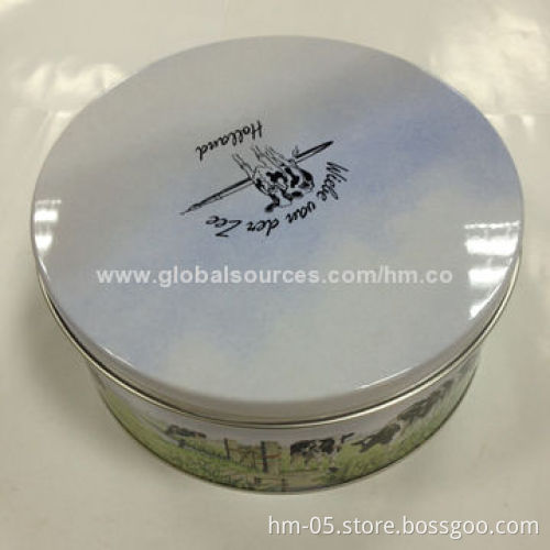 Food Packing Tin Can, All Kinds of Food and Chocolate Can be Put Inside, Embossed Logo